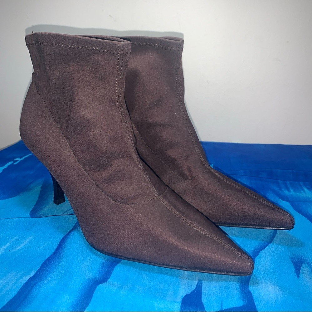 Predictions Brown Heeled Boots